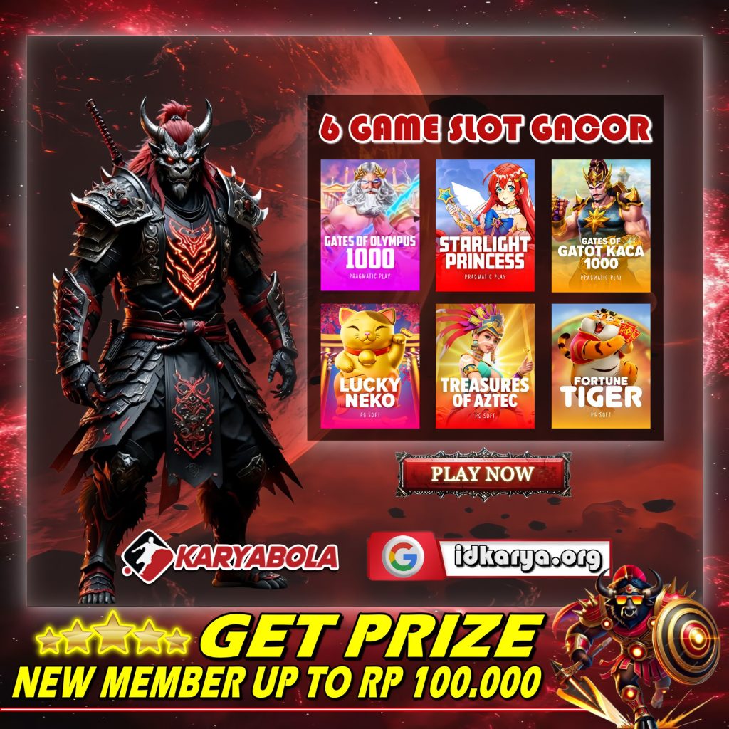 Bukti Kemenangan Member KARYABOLA 30 APRIL 2025