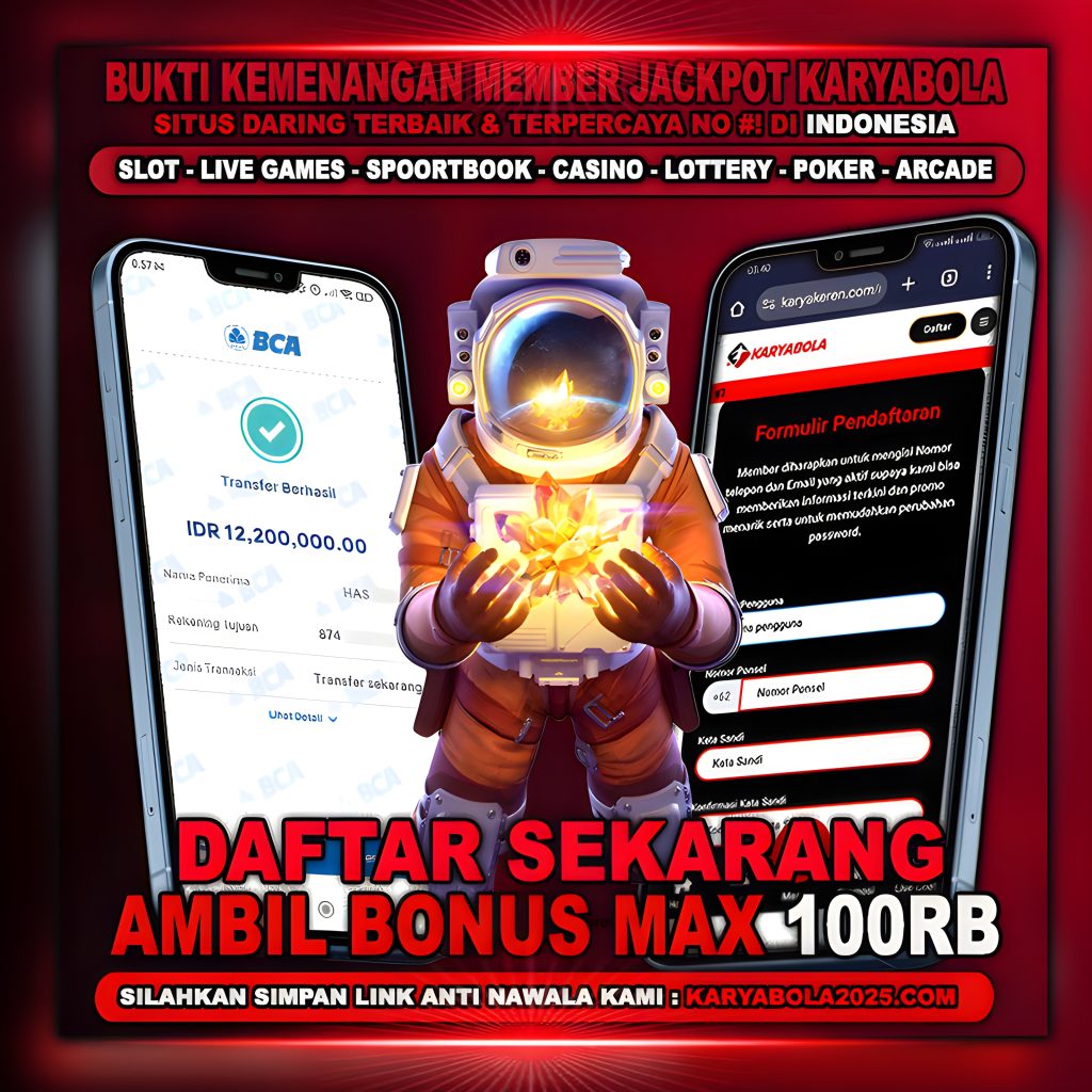 Bukti Kemenangan Member KARYABOLA 28 APRIL 2025