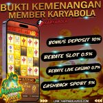 BUKTI KEMENANGAN KARYABOLA 16 MEI 2025