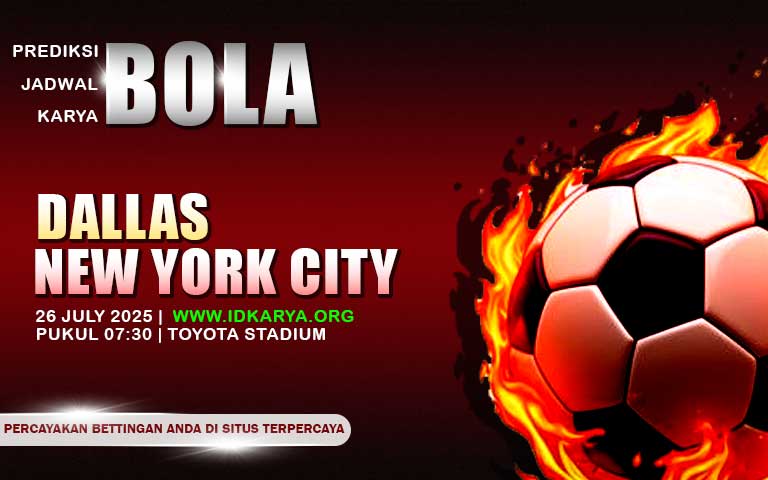 Dallas vs New-York City Prediksi 26 Juli 2025
